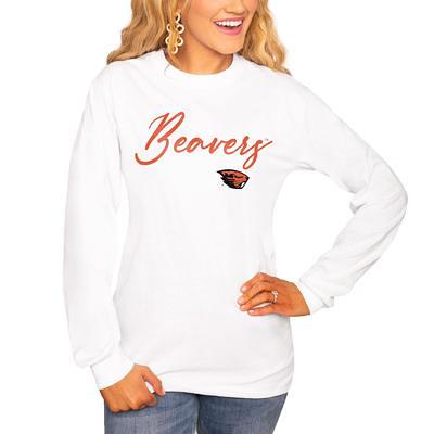 Atlanta Braves Antigua Women's Maverick Henley Long Sleeve T-Shirt -  Navy/White