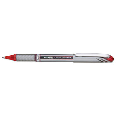 Pentel EnerGel NV Needle Tip Liquid Gel Pen - Pack of 12, Black