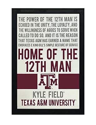 Texas A&M Aggies 12 Welcome Circle Sign