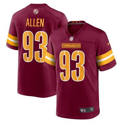 Men's Nike Jonathan Allen Black Washington Commanders Alternate Game Player Jersey