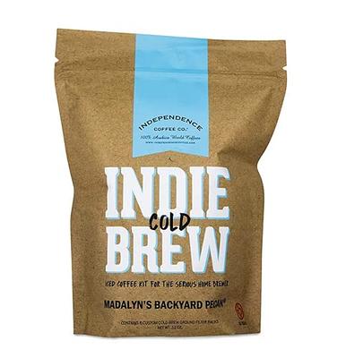 Tiny Footprint Coffee USDA Organic Cold Brew Press Elixir Ground Coffee  Carbon Negative 16 Ounce Ground 1 Pound (Pack of 1)