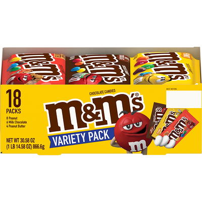 M&m's Peanut Butter Family Size Chocolate Candy - 17.2oz : Target