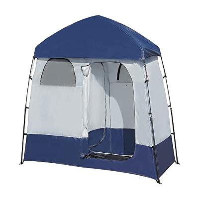 TRIPTIPS Pop Up Shower Tent with Floor Changing Tent with Mesh Window