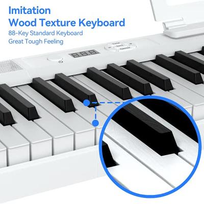 Buy RockJam 49 Key Bluetooth Midi Keyboard Piano Online at