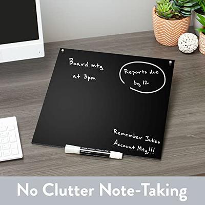 Desktop Black Glass Weekly Planner Dry Erase Whiteboard with Detachable  Wood Stand,Small Portable Week Calendar to Do List White Board 12x6 for  Office, Home, Schools, Marker&Eraser Included, Yeoux - Yahoo Shopping