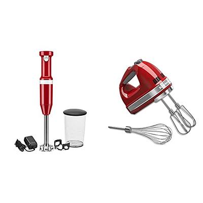 KitchenAid 6 Speed Hand Mixer with Flex Edge Beaters KHM6118 Contour Silver  KHM6118CU - Best Buy