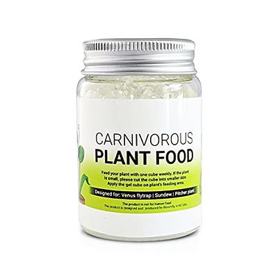 Orchid Gene Venus Flytrap Food, Solid Gel Carnivorous Plant 2.5OZ. Designed  for Fly Trap, Sundew, Pitcher Plants and Other