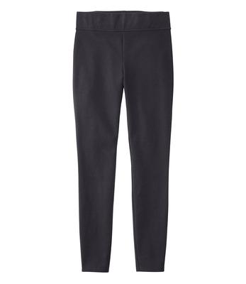 Women's High Waisted Ponte Flare Leggings With Pockets - A New Day™ Black L  : Target