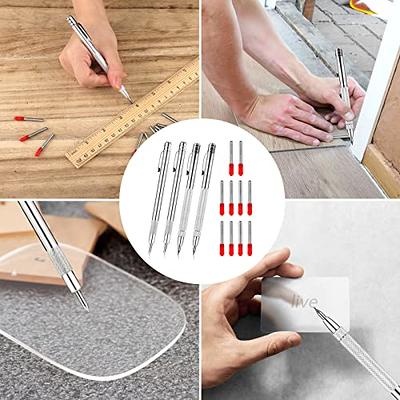 LUTER 4PCS Tungsten Carbide Scriber with Magnet, Two Styles of Tungsten  Carbide Pen with 10PCS Replacement Scriber Nibs Metal Scribe Tool Etching  Engraving Pen for Metal Ceramic Tile Glass Wood - Yahoo