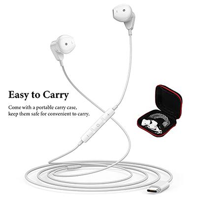 USB-C Type C Headphones Earphones with Mic For Apple iPad air 4th Gen 2020