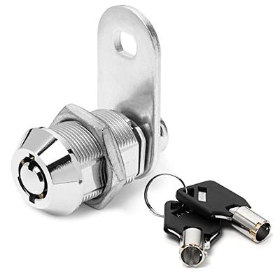Keyed alike cabinet/drawer lock with 2 keys