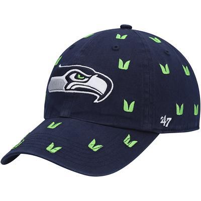 '47 Men's Seattle Seahawks Clean Up Throwback Royal Adjustable Hat