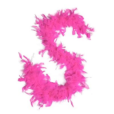 4 Pack of White Feather Boa Christmas Tree Garland 80 Grams Home