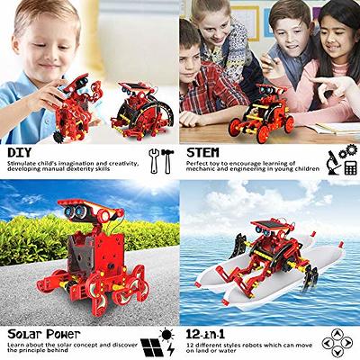 Mechanical Building Toys for Boys Age 8-12, 50 STEM Projects Birthday Xmas  Gifts