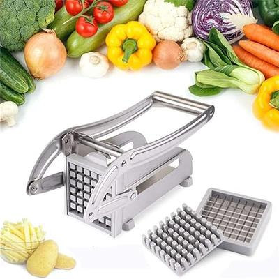 VEVOR French Fry Cutter, 1/2 Stainless Steel Blade Potato Slicer