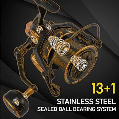Fishing Conventional Jigging Reel Heavy Duty Fishing Spinning Reel  Saltwater Sea Fishing Wheel for Saltwater and Freshwater