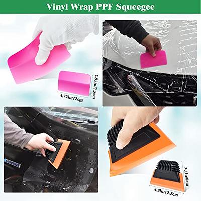 Car Window Film Tinting Tools, Vinyl Wrap Kit, Auto Window Tint Tool  Squeegee