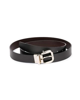 Black & Brown Ratchet Belt Canada, Textured Leather