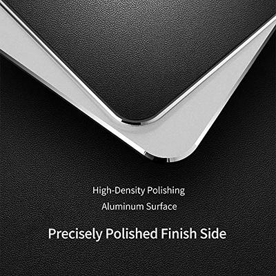 HONKID Metal Aluminum Mouse Pad, Office and Gaming Thin Hard Mouse Mat  Double Sided Waterproof Fast and Accurate Control Mousepad for Laptop,  Computer and PC,9.05x7.08, Silver - Yahoo Shopping