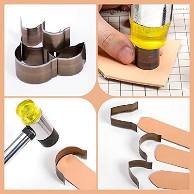 Half Round Corner Punch Leather Tool,multiple Sizes DIY Leather  Cutter,leather Round Craft Punch Tool 