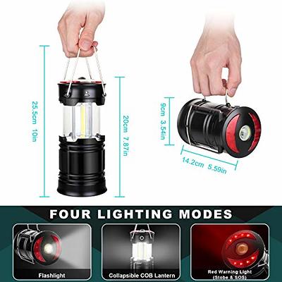 Camping Lantern Super Bright Portable 3 Light Modes Tent Light with Handle  Rechargeable Handheld Flashligh Battery Powered Outdoor Accessories for  Emergency Hurricane Storm Hiking Fishing Home - Yahoo Shopping