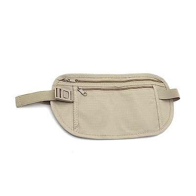 Travel Money Belt Waterproof Passport Holder Waist Bag Hidden