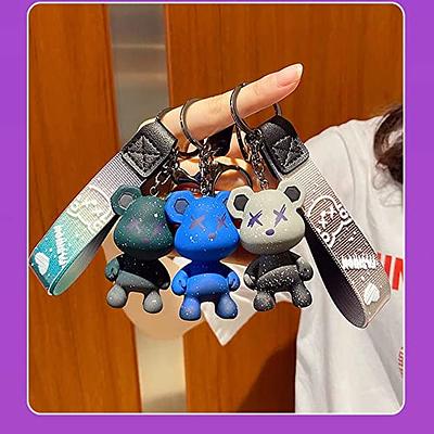 2 Pcs Cartoon Shiba Inu Keychain Kawaii Backpack Charms Cute Keychains for  Women Men with Metal Key Ring Animal Pendant Key Chains for Backpacks Girl