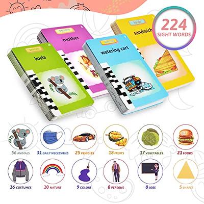 384 Sight Words Talking Flash Cards - Toddler Toys for 2 3 4 5 Year Old Boys and Girls Autism Sensory Toys for Autistic Children Speech Therapy Toys