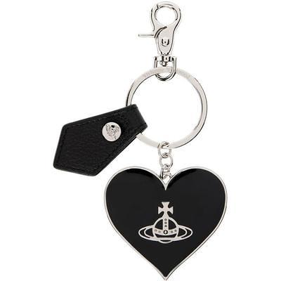 Vivienne Westwood Mirror Heart Orb Key Ring