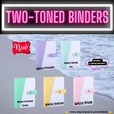 A6 Budget Binder with Cash Envelopes, Zipper Envelopes A6 Money Saving  Binder, Cash Stuffing Envelopes Binder for Saving Money, Cash Budget  Planner