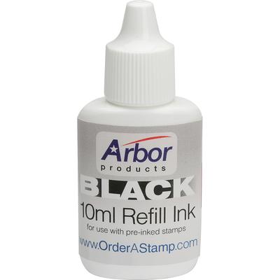 Self Inking Stamp Refill Ink - 2 oz. - Black Ink