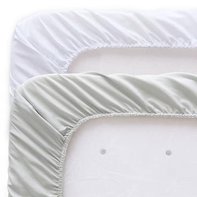 Bassinet Mattress Pad Cover - Fits 4moms Breeze Plus Bassinet, 2 Pack