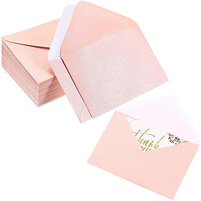 Yahenda 200 Count Mini Gift Card Envelopes Bulk Wedding Pocket Small Paper  Envelopes Gift Card Sleeves Greeting Business Card Envelopes Tiny Envelope  for Valentine's Day 4 x 2.7 Inch(Gold Silver) - Yahoo Shopping