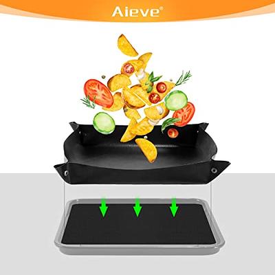 Aieve Air Fryer Liners for Ninja Air Fryer, 4 Pack Non-stick Air