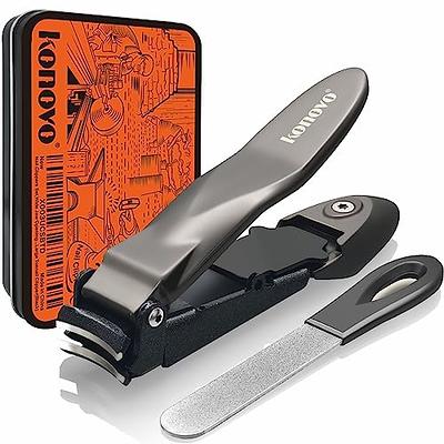 Libiyi Nail Clipper, Libiyi Nail Clippers, Nail Clippers with Catcher,  Ultra Sharp Jaw Opening Nail Clippers Set, Toenail Clippers, Fingernail  Clipper, Nail Cutter for Men Women (Silver) - Yahoo Shopping