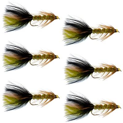 The Fly Fishing Place New Mint Bead Head Krystal Woolly Bugger