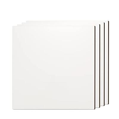 Wholesale Craft Blanks Sublimation Acrylic Sheets White 12 x 12