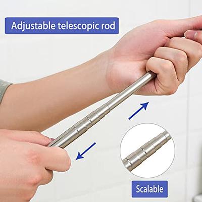 Retractable Gap Dust Cleaner with Extension Pole, Cleaning Tools with 3  Microfiber Dusting Cloths, Extendable Long Handle Duster for Cleaning Under  Refrigerator Sofa Couch Bed Furniture Appliance