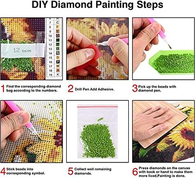 MXJSUA 5D Diamond Painting Kits, Beach Diamond Art Kits Seashells Diamond  Painting Butterflies Kits for Adults Kids Full Drill, DIY Crystal Picture  Art for Home Wall Decor 12x16inch - Yahoo Shopping