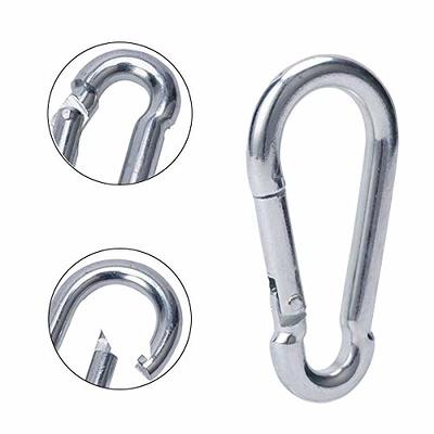 3 Inch Carabiner Clip Spring Snap Hook Heavy Duty 6Pcs M8X80Mm for