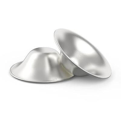 SilverPed 999 Silver Nursing Cups, Silver Nipple Shield, Soothe and Protect  Sore Nipples, Silver Nipple Covers Breastfeeding, Silver Nipple Cups, 2