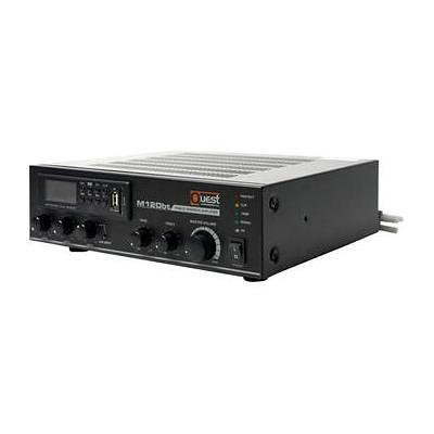 Quest Commercial M120BT 120W Amplifier and Mixer with Bluetooth