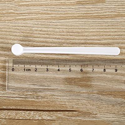 GSHLLO 100 Pcs 0.25ml Plastic Mini Measuring Spoons Micro Teaspoon  Measurement Scoops Seasoning Powder Spoons Makeup Measuring Scoop - Yahoo  Shopping