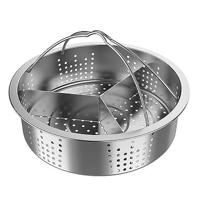 Stainless Steel Food Steamer Basket For Pressure Cooker Utensils Egg Rice  Steaming Grid Pot Drain Basket