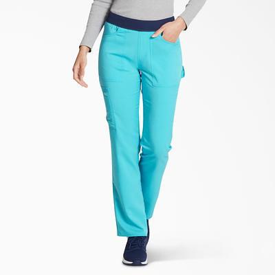 Dickies Women's Balance Tapered Leg Scrub Pants - Water Slide Size 2Xl  (L10358) - Yahoo Shopping