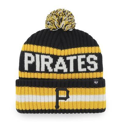 Pittsburgh Steelers New Era Women's 2022 Sideline Cuffed Knit Hat - Cream