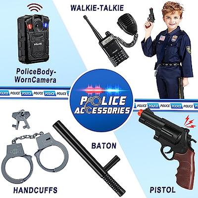 Joycover Police Officer Costume for Kids - Deluxe Police Costume for Kids  with Accessories, Kids Halloween Costumes for Boys Girls, Cop Costume Role  Play Kit for Halloween Career Day-S - Yahoo Shopping