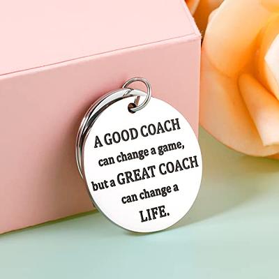 LeBuaJewelrytoo Tennis Coach Keychain - Lebua Jewelry, Stainless Steel, Christmas Gifts for Tennis Coach, D128