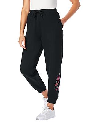 Woman Within Women's Plus Size Better Fleece Jogger Sweatpant Pant