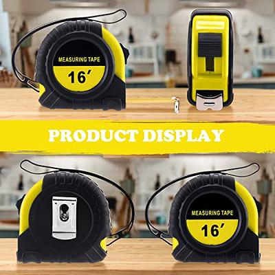 Yunsailing 15 Pieces Measuring Tape 16 Ft/ 5 M Self Lock